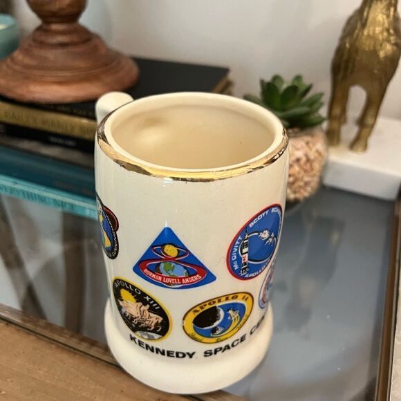 Vintage Apollo Missions Kennedy Space Center Stein. - Picture 5 of 8